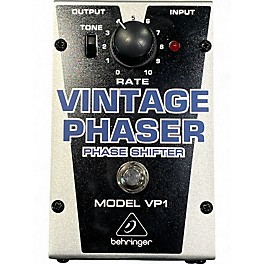 Used Behringer VP1 Vintage Phaser Effect Pedal