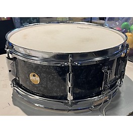 Used Used Beverly 14X5.5 Deluxe Snare Drum Black Pearl