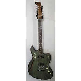 Used Used BilT Custom 12 String Bleacher Board Hollow Body Electric Guitar
