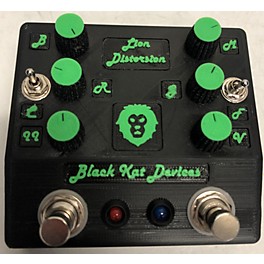 Used Used Black Kat Devless Lion Distortion Effect Pedal