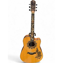 Used Blueberry Custom Natural Acoustic Guitar