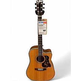 Used Blueridge BR70CE Natural Acoustic Electric Guitar