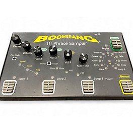 Used Boomerang III Phrase Sampler Pedal