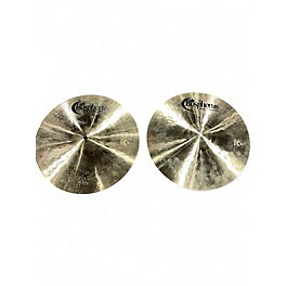 Used Bosphorus Cymbals 14in Traditional Hi Hat Pair Cymbal