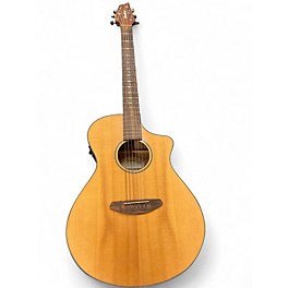 Used Breedlove Discovery Concert CE Natural Acoustic Electric Guitar