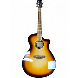 Used Breedlove Discovery Concert Cutaway edgeburst Acoustic Electric Guitar