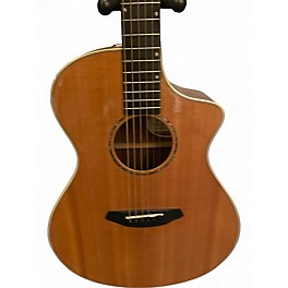 Used Breedlove Premier Concert Rosewood Natural Acoustic Electric Guitar