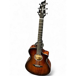 Used Breedlove Pursuit Ex Concert CE MM Burst Acoustic Electric Guitar