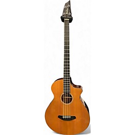Used Breedlove Solo Jumbo Bass Natural Acoustic Bass Guitar