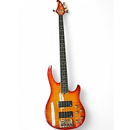 Used Brian Moore Guitars i4 i200 series Cherry Sunburst Electric Bass Guitar