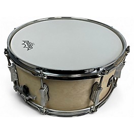 Used British Drum Co. 6.5X14 LOUNGE SERIES Drum WILDWHITE