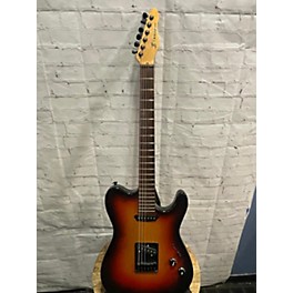 Used Used Buscarino Single Cut T Style Vintage Sunburst Solid Body Electric Guitar