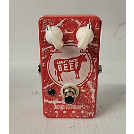 Used Used CHICAGO STOMPWORKS LEGITIMATE BEEF Effect Pedal