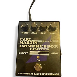 Used Carl Martin Compressor/Limiter Effect Pedal