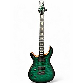 Used Carvin CT6M Trans Green Electric Guitar