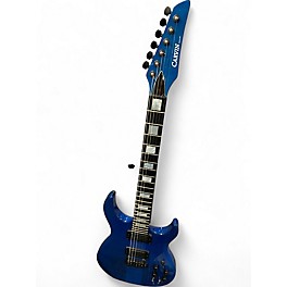 Used Carvin DC200 Blue Solid Body Electric Guitar