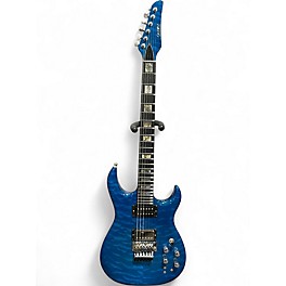 Used Carvin DC400 Blue Solid Body Electric Guitar