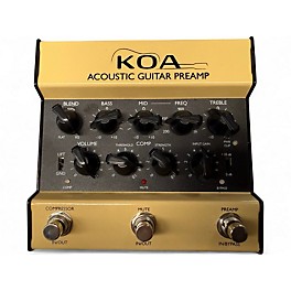 Used Carvin Koa  Guitar Preamp