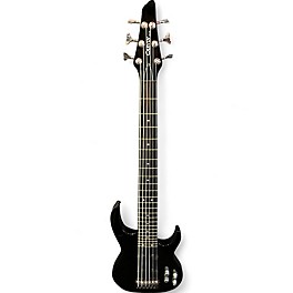 Used Carvin LB76 Black Electric Bass Guitar