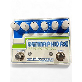 Used Catalinbread Semaphore Tap Tempo Tremolo Effect Pedal