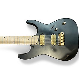 Used Charvel DK24-7 Angel Vivaldi Signature  Black and Gold Solid Body Electric Guitar