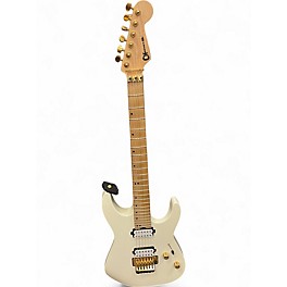 Used Charvel DK24 Antique White Solid Body Electric Guitar