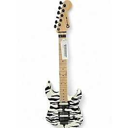 Used Charvel Pro-Mod DK Signature Satchel white bengal Solid Body Electric Guitar