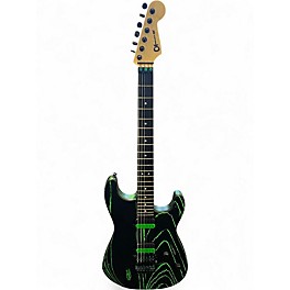 Used Charvel Pro Mod San Dimas HH HT Green Glow Solid Body Electric Guitar