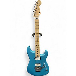 Used Charvel Pro Mod San Dimas Style 1 HH FR Matte Blue Solid Body Electric Guitar