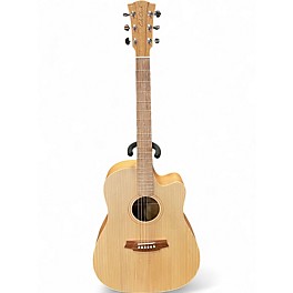 Used Cole Clark FL1ECBM Natural Acoustic Electric Guitar