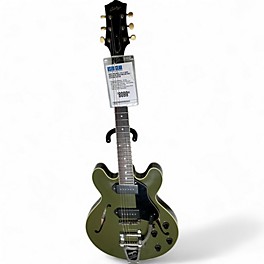 Used Collings I-35 LC Aged AGED Olive Drab Hollow Body Electric Guitar