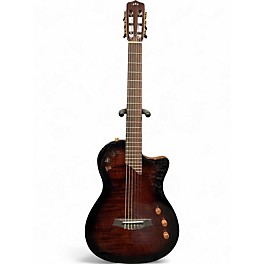 Used Cordoba Stage edge burst Classical Acoustic Electric Guitar