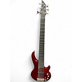 Used Cort CURBOW 6 RED Electric Bass Guitar