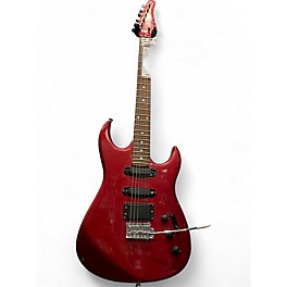 Used Cort Electric Metallic Red Solid Body Electric Guitar