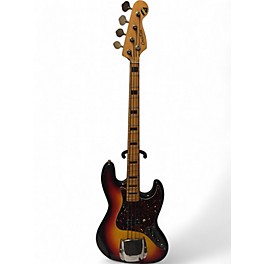 Used Crestline J-style Sunburst Electric Bass Guitar