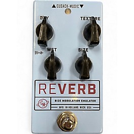 Used Cusack Reverb Effect Pedal Package