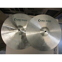 Used Used Cymbal Foundry 14in Cymbal Foundry Hihat Cymbal