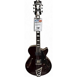 Used D'Angelico Dapsstwnctpo Maroon Hollow Body Electric Guitar