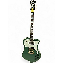 Used D'Angelico Deluxe Series Ludlow Hunter Green Solid Body Electric Guitar