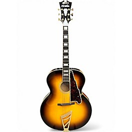 Used D'Angelico EX63 Vintage Sunburst Hollow Body Electric Guitar