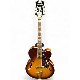 Used D'Angelico EXCEL EXL1 Brown Sunburst Hollow Body Electric Guitar