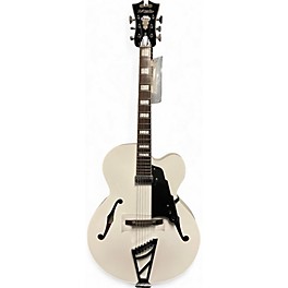 Used D'Angelico EXL-1 White Hollow Body Electric Guitar