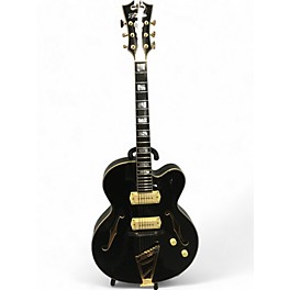 Used D'Angelico Excel Ex59 Black Hollow Body Electric Guitar