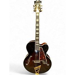 Used D'Angelico PREMIER EXL-1 Brown Burst Hollow Body Electric Guitar