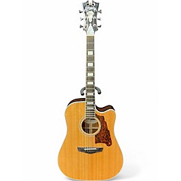 Used D'Angelico PSD500 Natural Acoustic Guitar