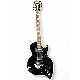 Used D'Angelico Premier Series black Solid Body Electric Guitar