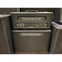 Used Used DIAMOND AMPLIFIER ASSASIN TUBE HEAD AND CAB PAIR Guitar Stack