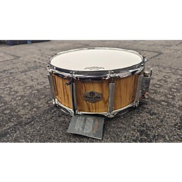 Used Used DRUM ART 14X6.5 Olive Snare Drum Natural
