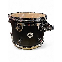 Used DW 12x9 design series maple tom Satin Black Drum