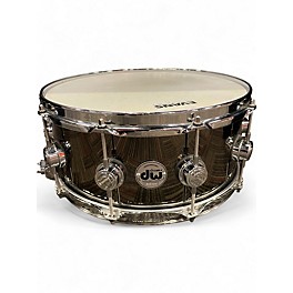 Used DW 14X6.5 Collector's Series Snare BLACK NICKEL Drum